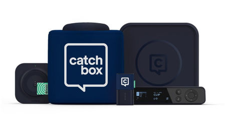 Picture of Catchbox Plus System with 2 Channel Hub DSP Receiver with 1 Cube & 1 Clip inc Chargers
